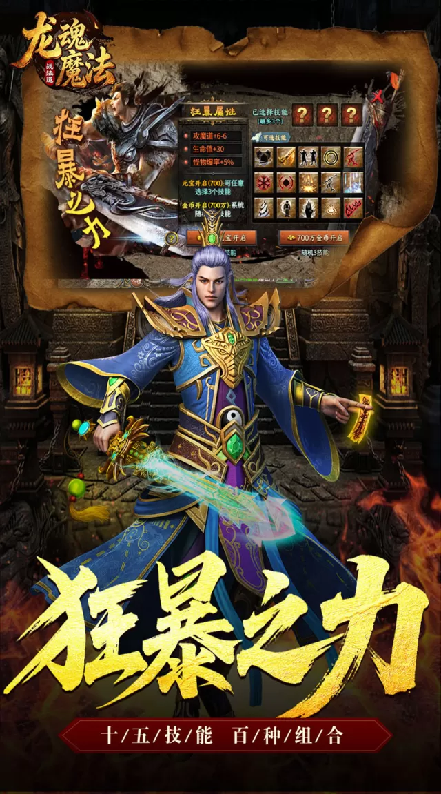 龙魂魔法（战法道狂暴十五技）游戏截图4