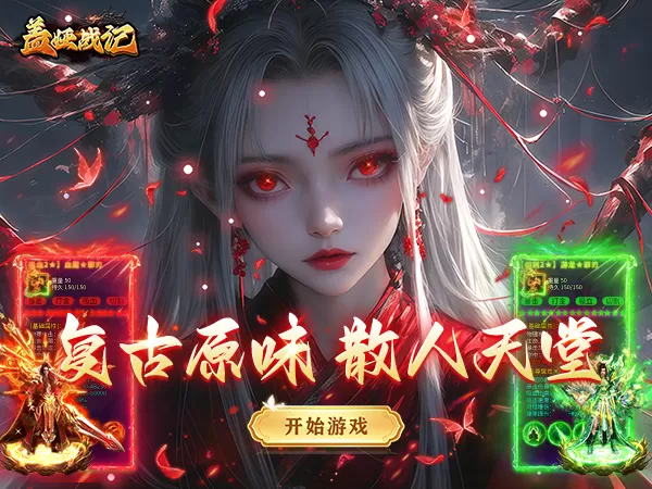 盖娅战记（趣游复古传奇）游戏截图1